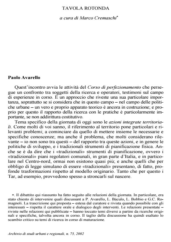 Anteprima articolo