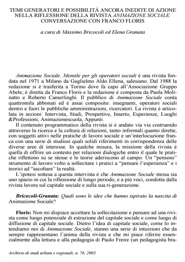 Anteprima articolo