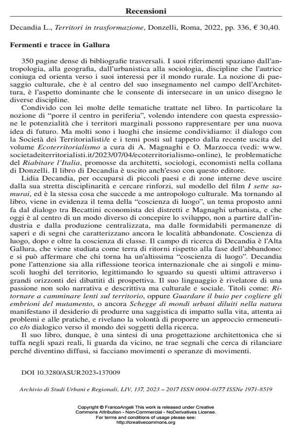 Anteprima articolo