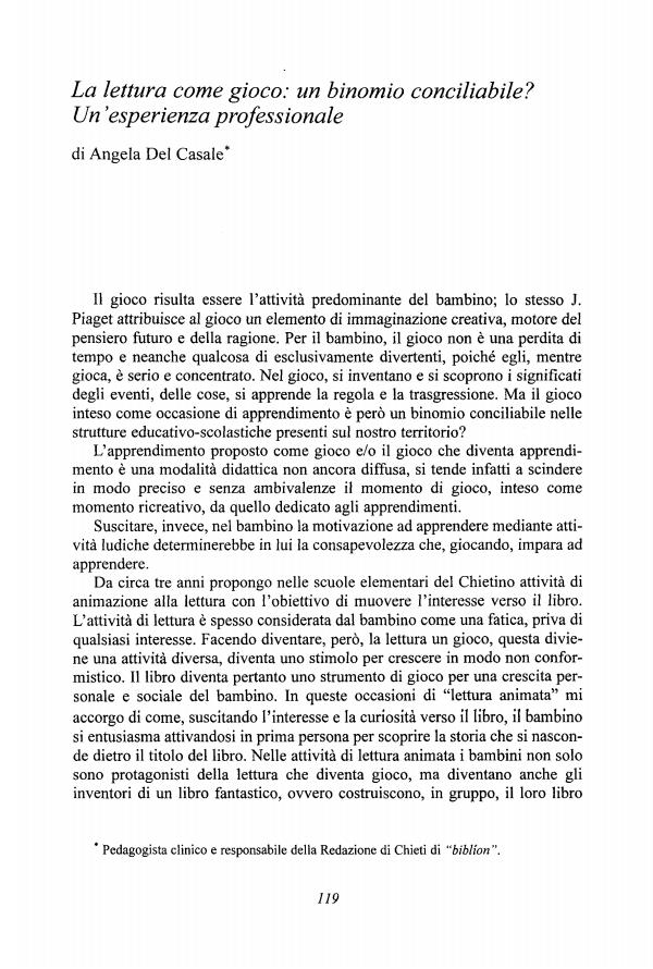 Anteprima articolo