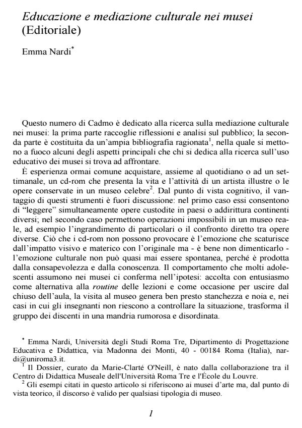 Anteprima articolo