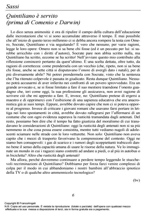 Anteprima articolo