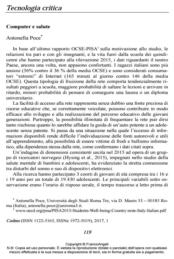 Anteprima articolo