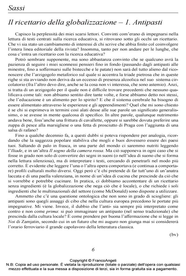 Anteprima articolo