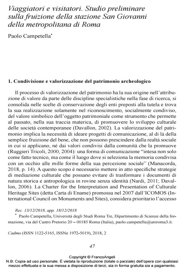 Anteprima articolo