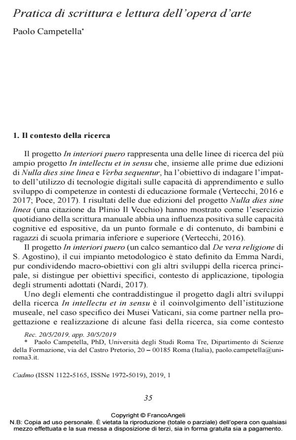 Anteprima articolo