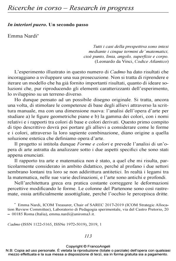 Anteprima articolo