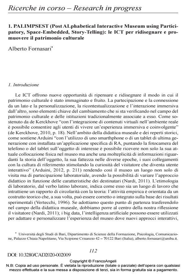 Anteprima articolo