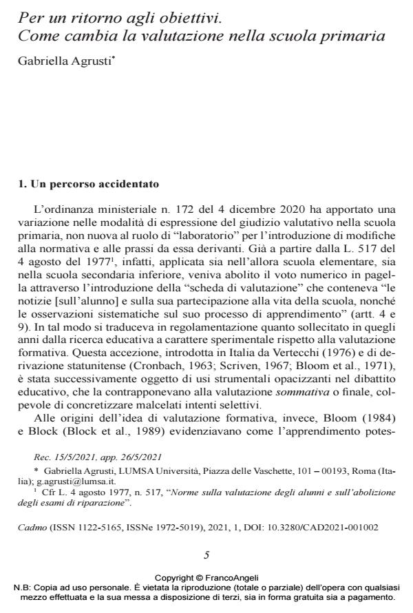 Anteprima articolo