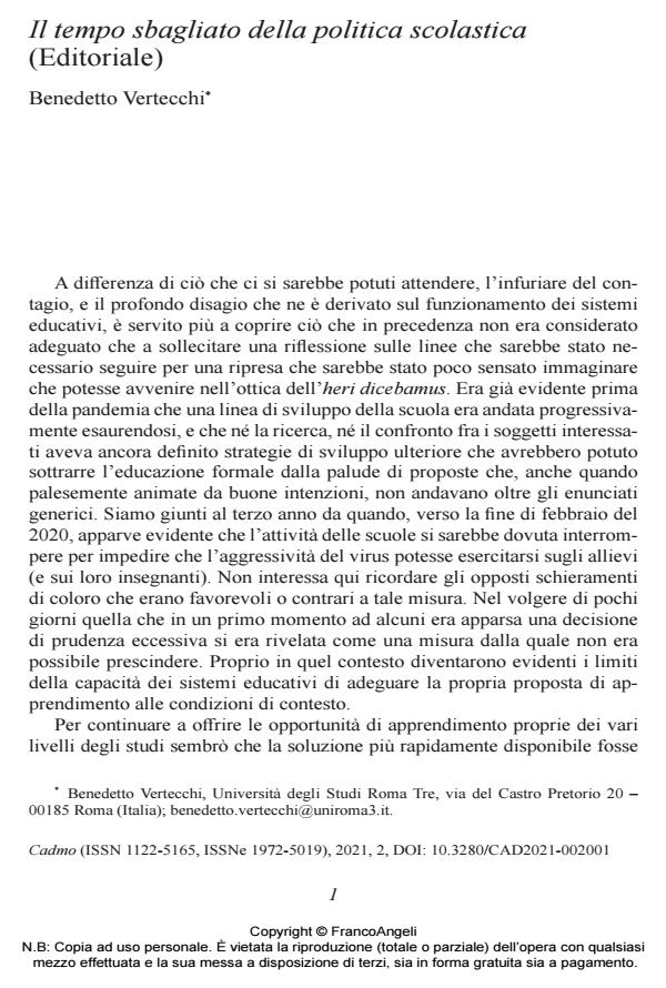 Anteprima articolo