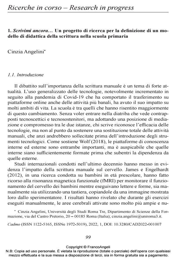 Anteprima articolo