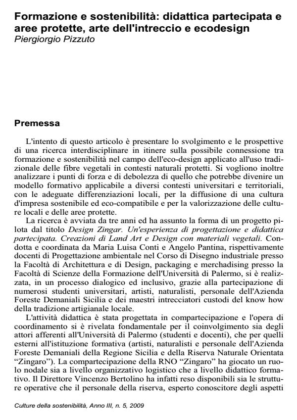 Anteprima articolo