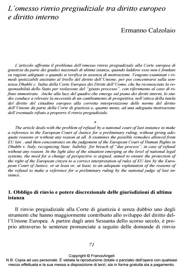 Anteprima articolo