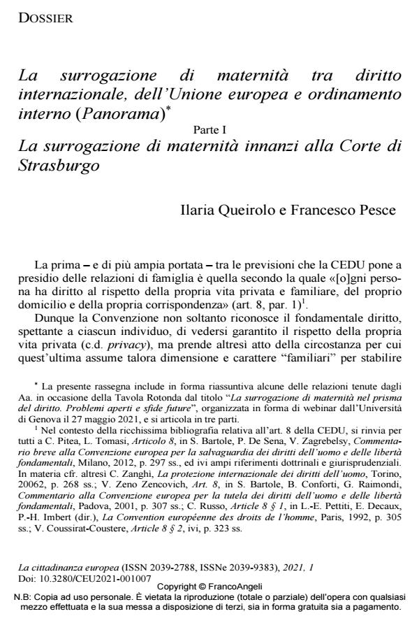 Anteprima articolo