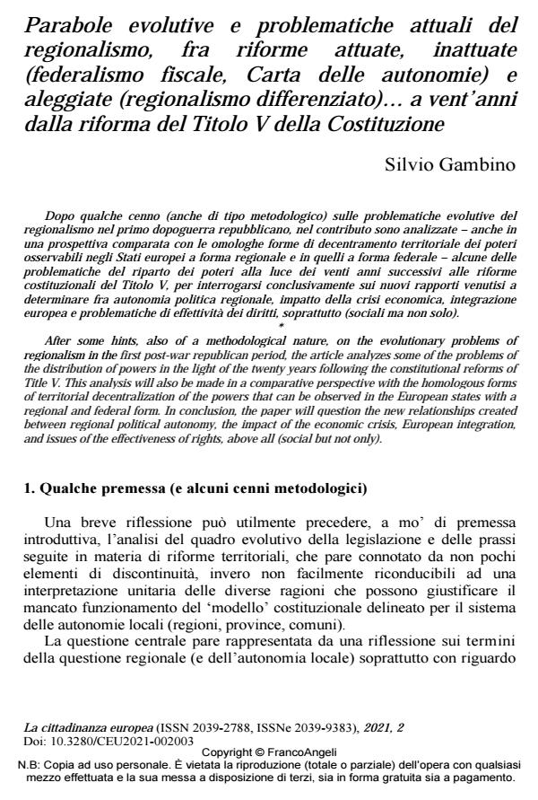 Anteprima articolo