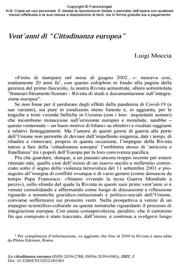 Anteprima articolo