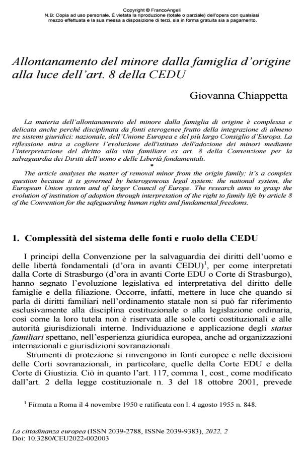 Anteprima articolo