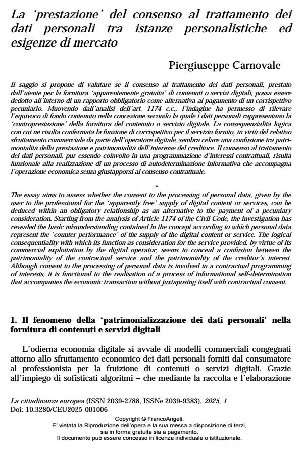 Anteprima articolo