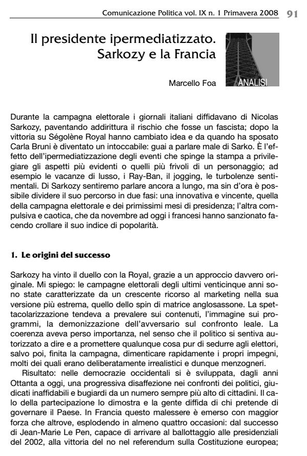 Anteprima articolo