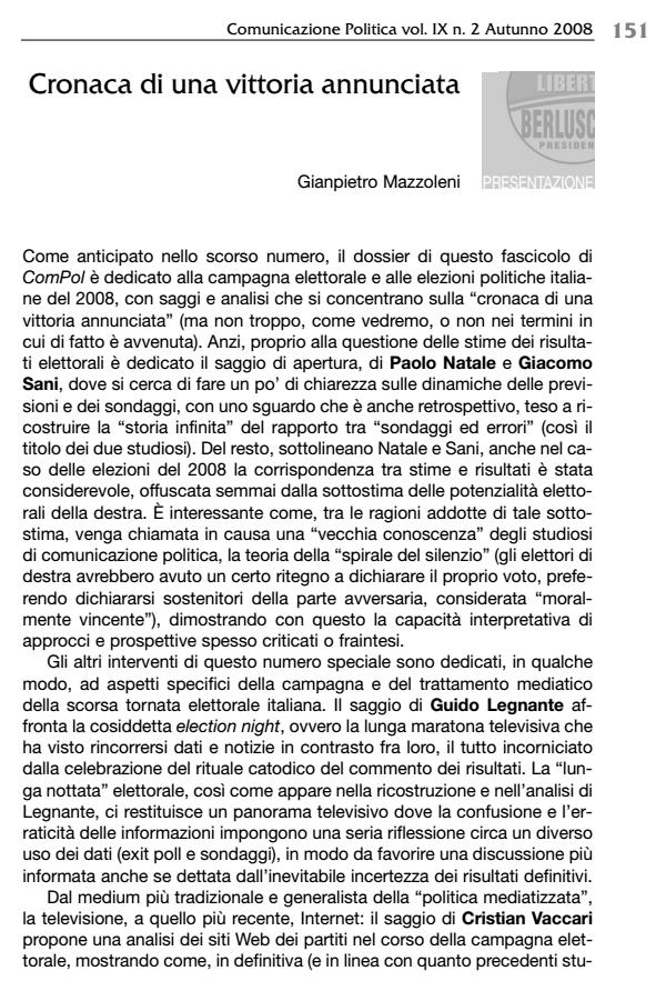 Anteprima articolo