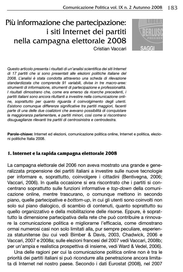 Anteprima articolo