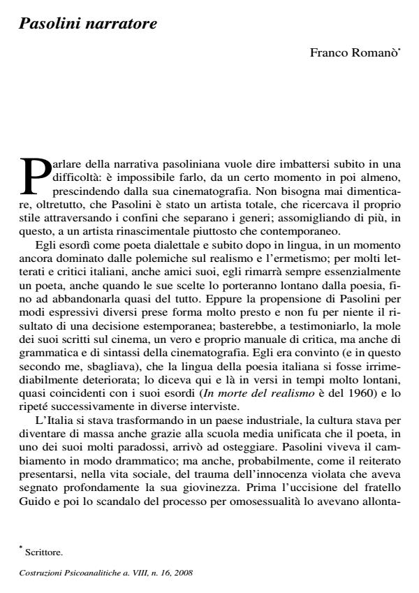 Anteprima articolo