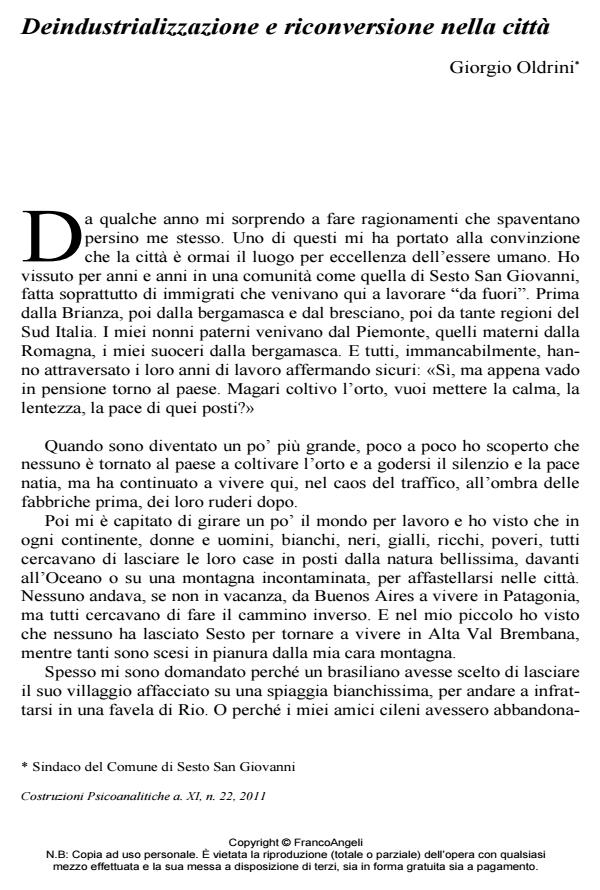 Anteprima articolo