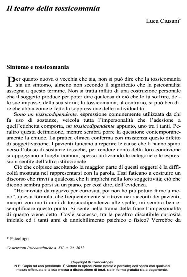 Anteprima articolo