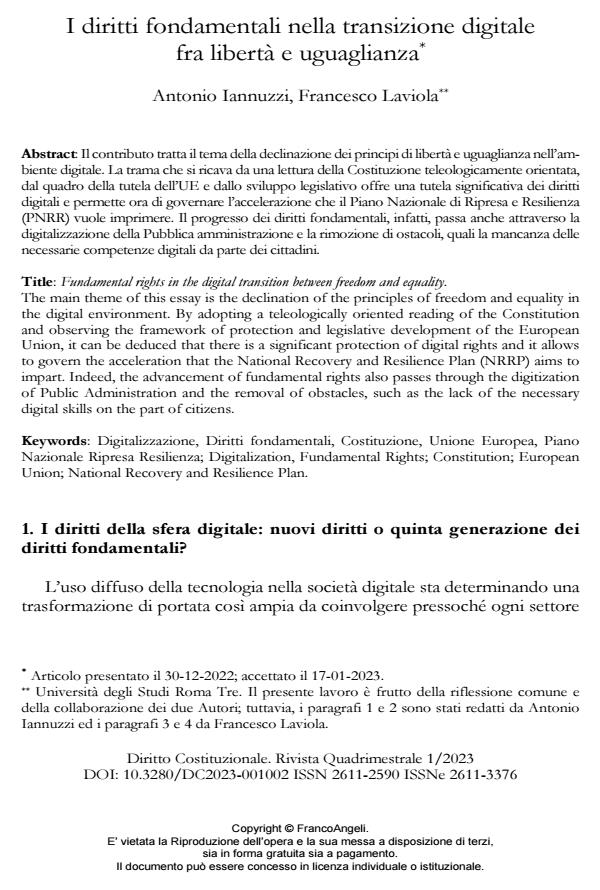 Anteprima articolo