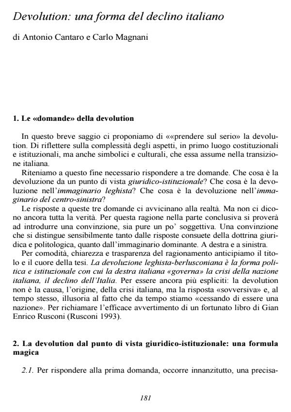 Anteprima articolo