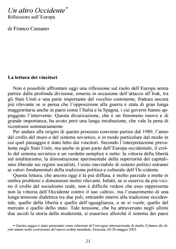 Anteprima articolo