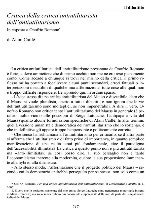 Anteprima articolo