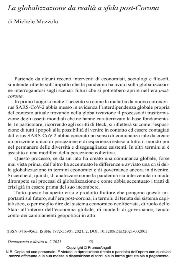 Anteprima articolo