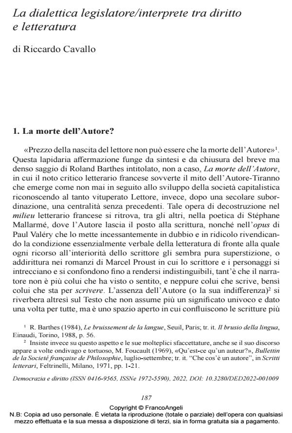 Anteprima articolo