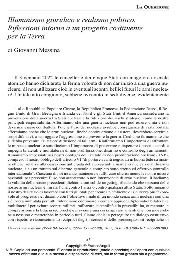 Anteprima articolo