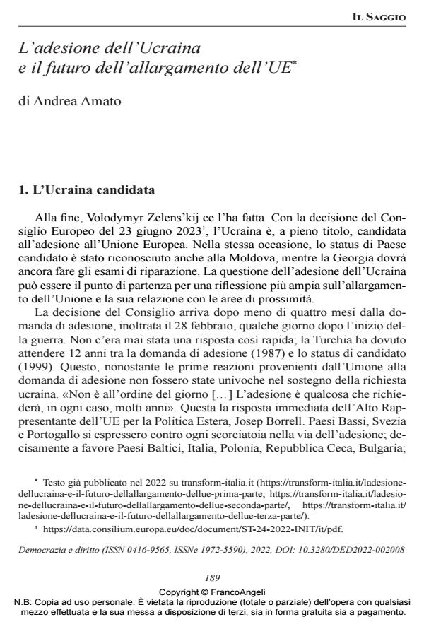 Anteprima articolo