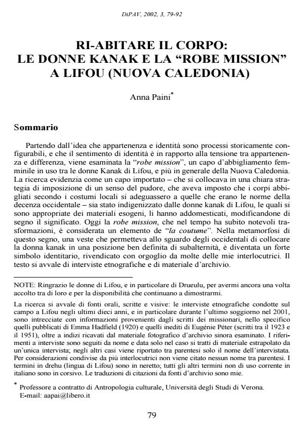 Anteprima articolo