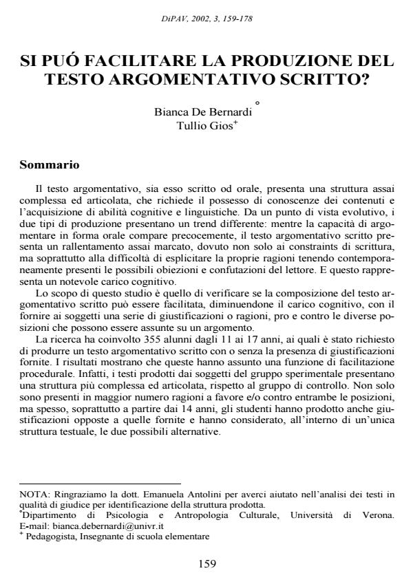 Anteprima articolo