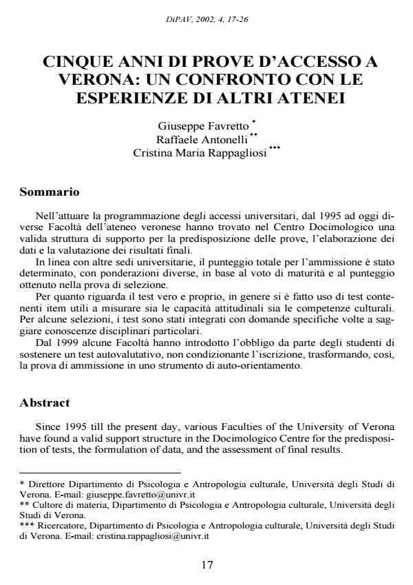 Anteprima articolo