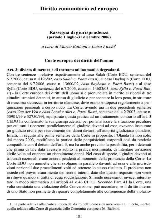 Anteprima articolo