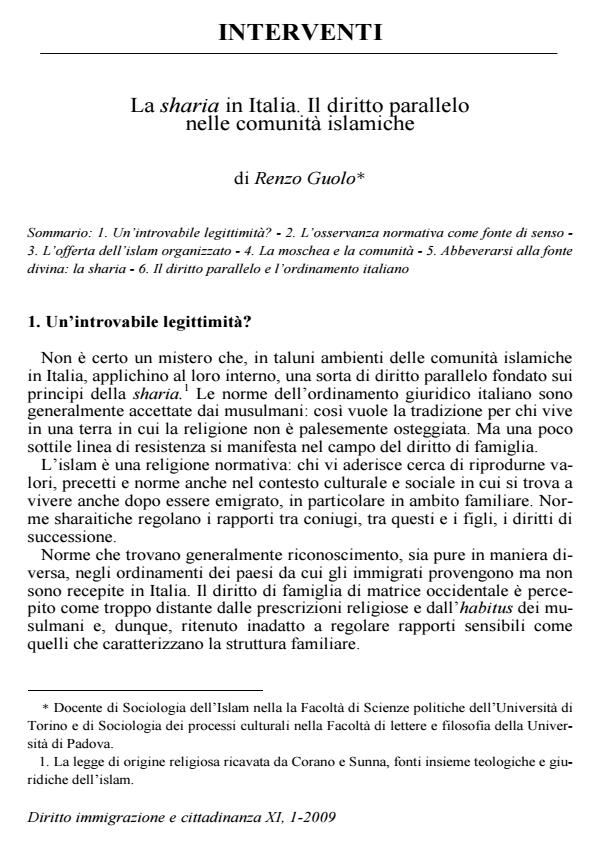 Anteprima articolo