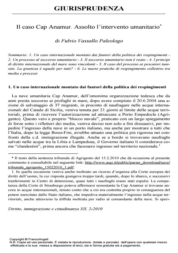 Anteprima articolo