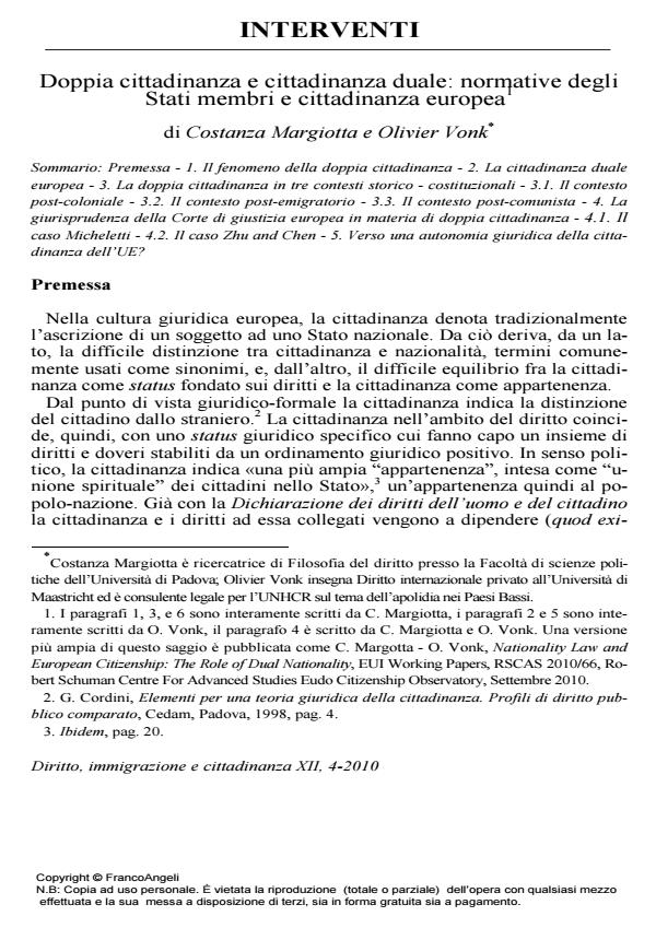 Anteprima articolo