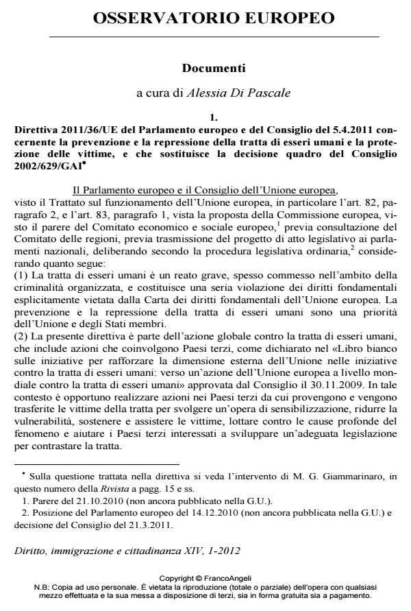 Anteprima articolo