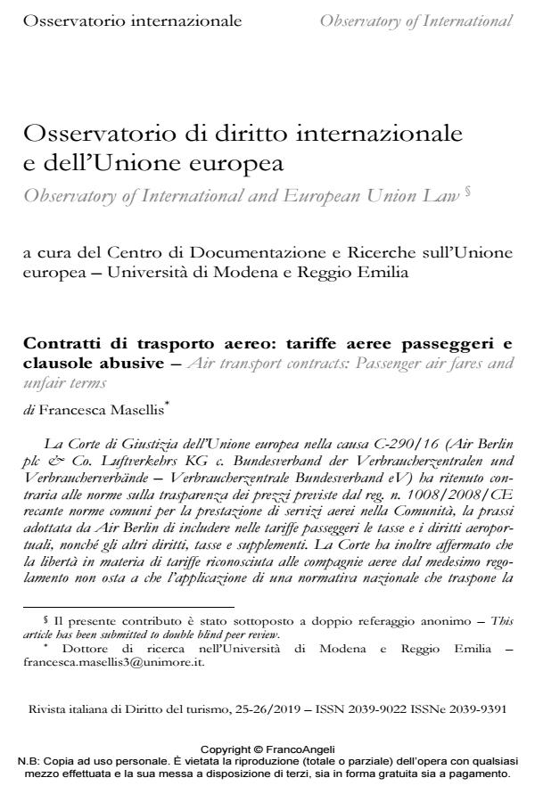 Anteprima articolo