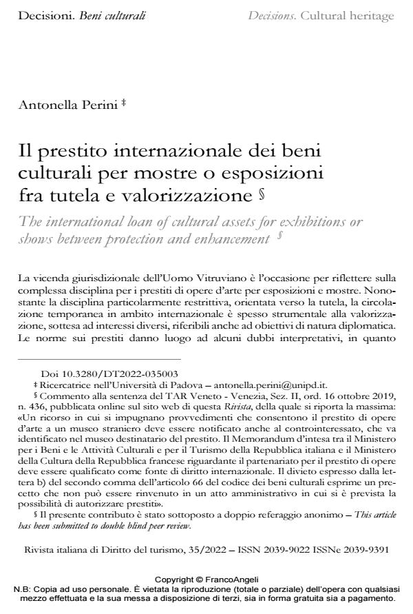 Anteprima articolo