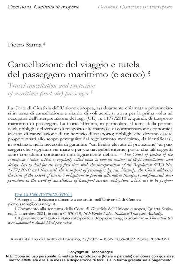 Anteprima articolo