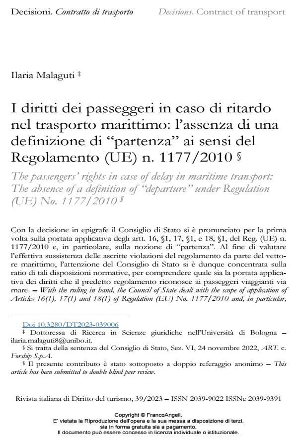 Anteprima articolo