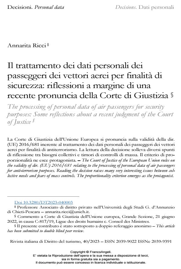 Anteprima articolo