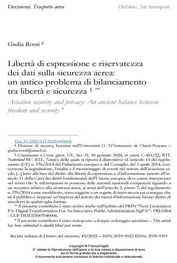 Anteprima articolo